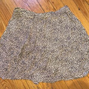 American Eagle Cheetah Print Skirt